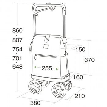 ⭐️完成品⭐️ アイカート ウォーキングキャリー ネオ2 ローズパープル No.834 カート(横押しカート) 【1841916386】(10565円)