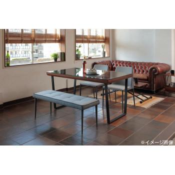 CUORE(クオーレ) ダイニングテーブル135 (ブラック) GDT-7699 家具 クオーレ