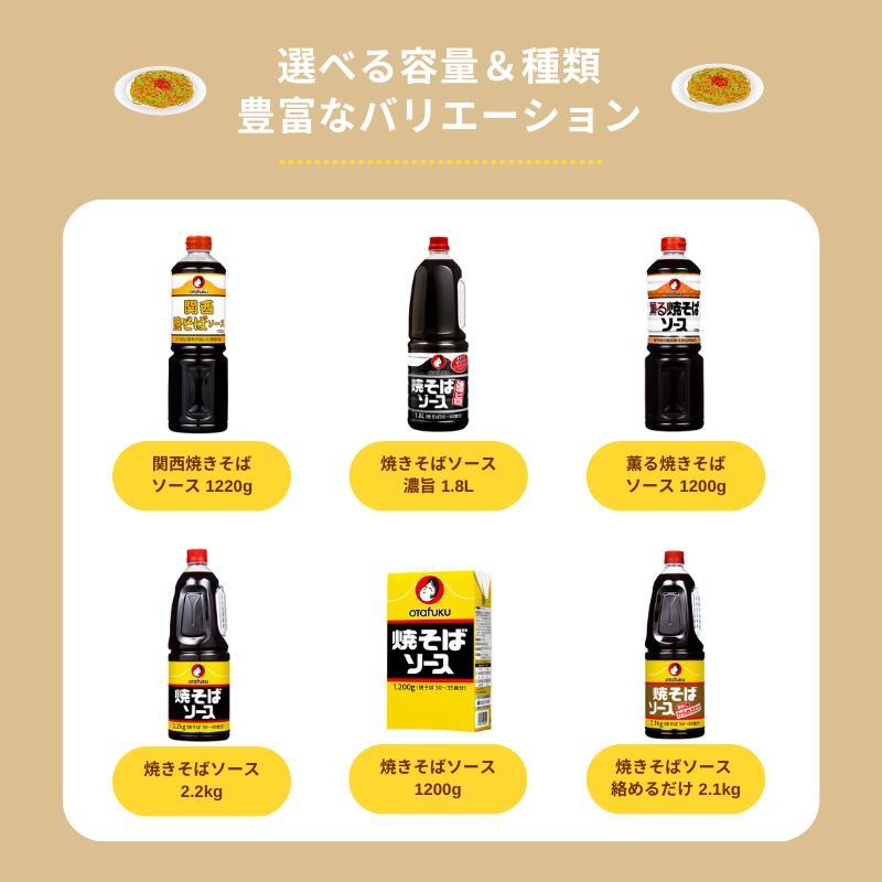 オタフクソース オタフク 焼きそばソース濃旨 1.8kg PET