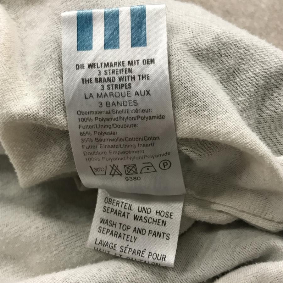 春新作の ロゴ トレフォイル Adidas アディダス 刺しゅう ナイロン切り替えジャケット 三つ葉 その他ジャケット