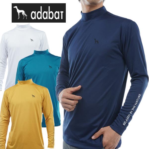 adabat（アダバット） 長袖モックネックシャツ ADB3F-08 23FW メンズ