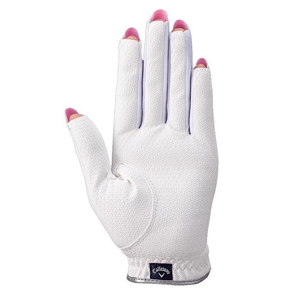 Callaway（キャロウェイ） ネイル デュアル ゴルフグローブ 指先カット