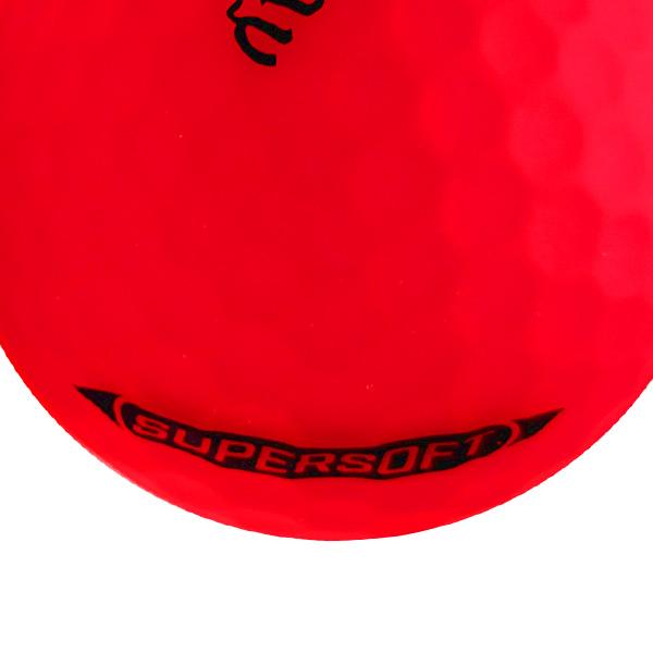 SUPERSOFT callaway ゴルフボール 1ダース 【レッド】キャロウェイ