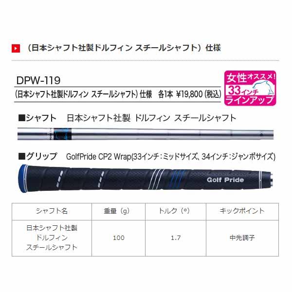 Dolphin Wedge Kasco キャスコ ドルフィン ピッチ＆ラン ウェッジ DPW