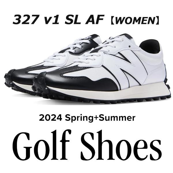 ニューバランス レディース ゴルフシューズ 327 v1 SL AF ホワイト/ブラック  【25.0ｃｍ】 スパイクレス NEW BALANCE GOLF WGS327AF WOMEN｜otakara-golf｜02