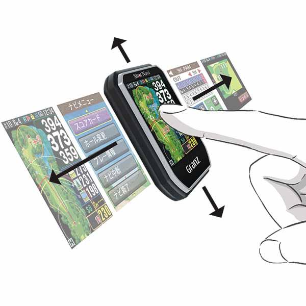 ShotNavi（ショットナビ） Shot Navi Granz グランツ GPS距離計測