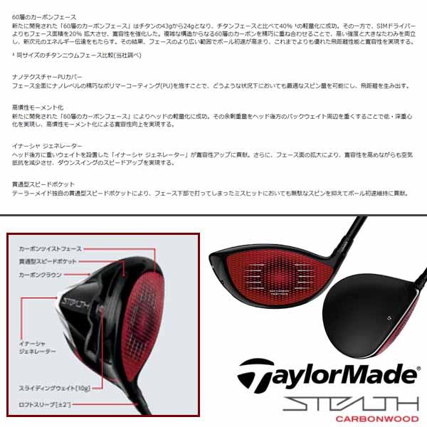 STEALTH テーラーメイド ステルス ドライバー TaylorMade DRIVER