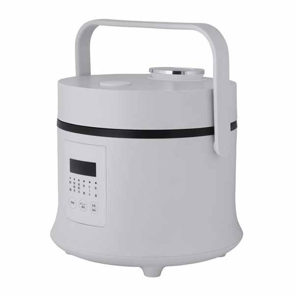 ティーズネットワーク 炊飯器 3合炊き マイコン式（グレー） FTS-RC30