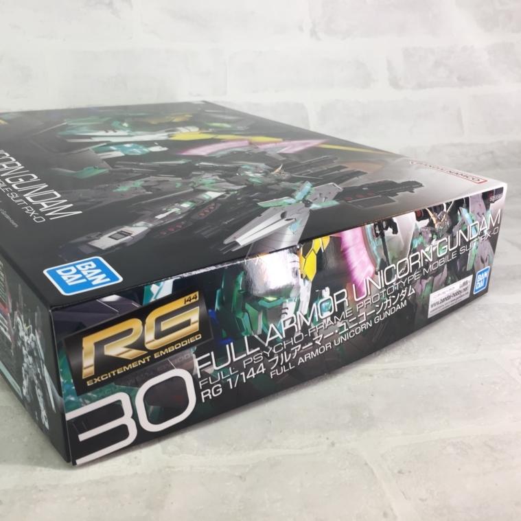 ガンプラ RG 1/144 機動戦士ガンダムUC フルアーマー・ユニコーンガンダム  3-5120220527304の画像