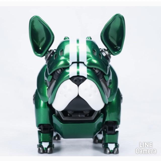 HWJ RAMBLER メカブルドッグ （グリーン） ロボット犬 塗装済み可動