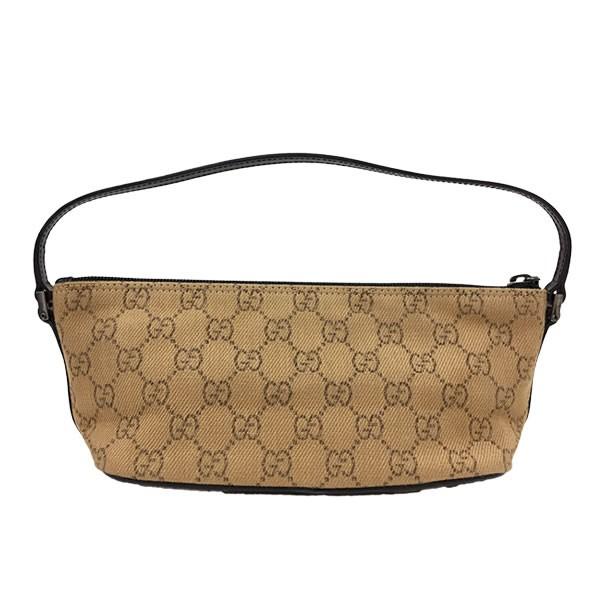 GGキャンバス グッチ バッグ GUCCI アクセサリーポーチ レザー 