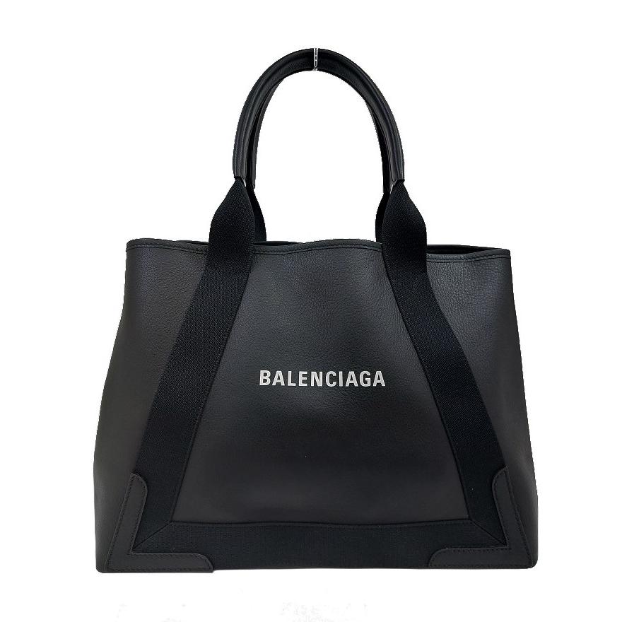BALENCIAGA バレンシアガ「未使用品」581292 NAVY CABAS/ネイビーカバ 