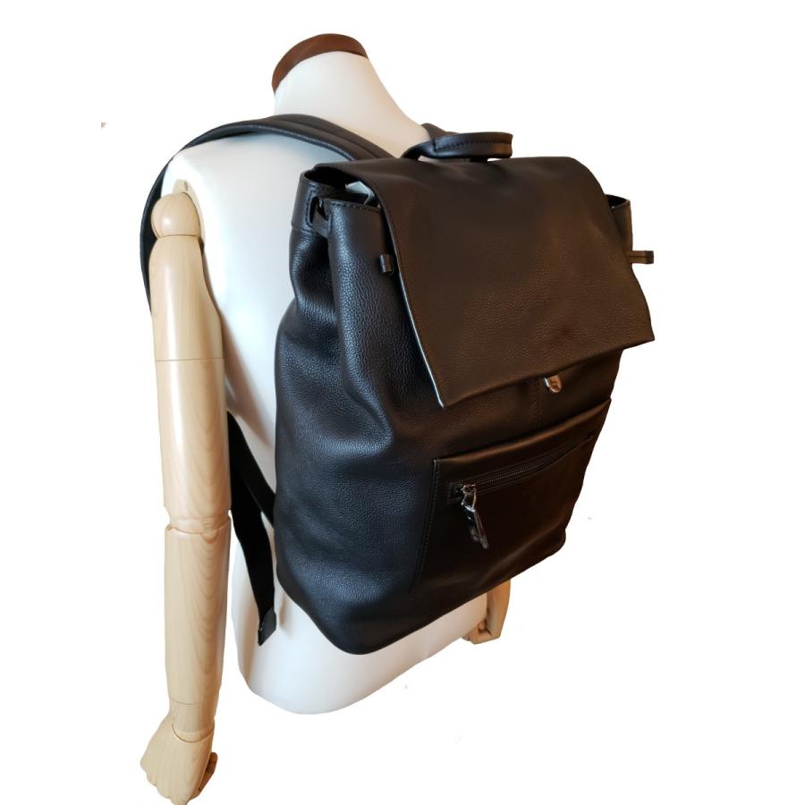 未使用品】 BALLY 【バリー】 BRUMMEL レザー メンズ バックパック 