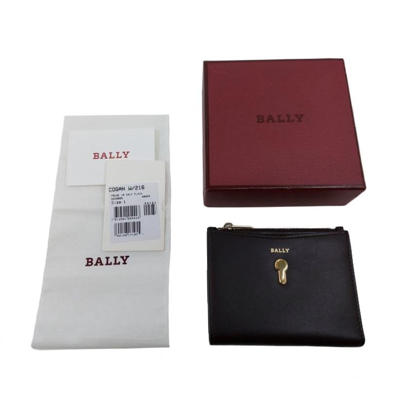 BALLY バリー「未使用品」COGAN レザー コンパクトウォレット 二つ折り  