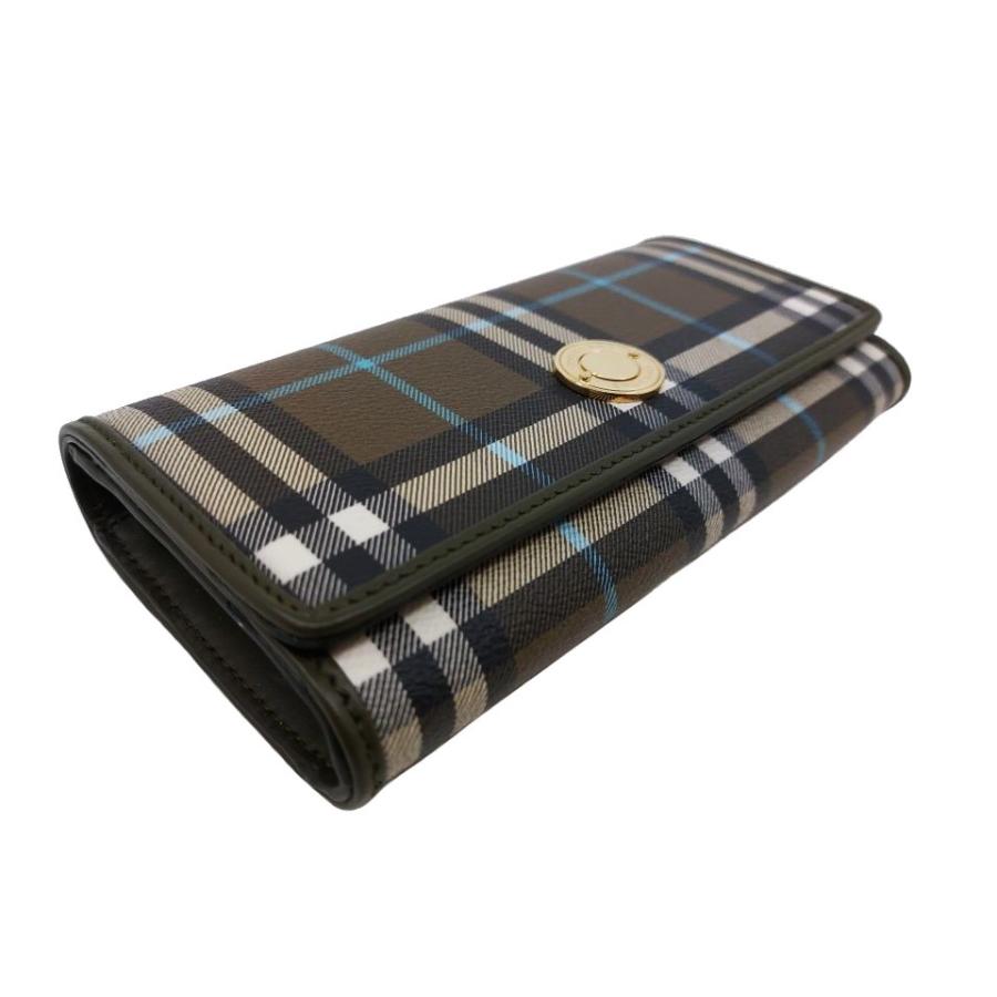BURBERRY ヴィンテージチェック コンチネンタル 長財布 チェック コンチネンタルウォレット (アーカイブベージュ