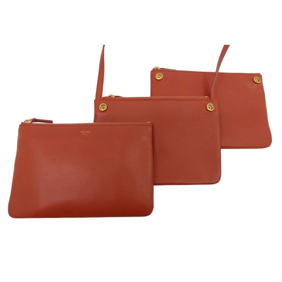 TRIO（CELINE） CELINE セリーヌ「未使用品」TORIO/トリオ スモール 