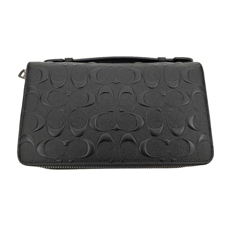 COACH 【未使用品】 【コーチ】 シグネチャー ダブル ジップ COACH 【未使用品】 【コーチ】 シグネチャー ダブル ジップ