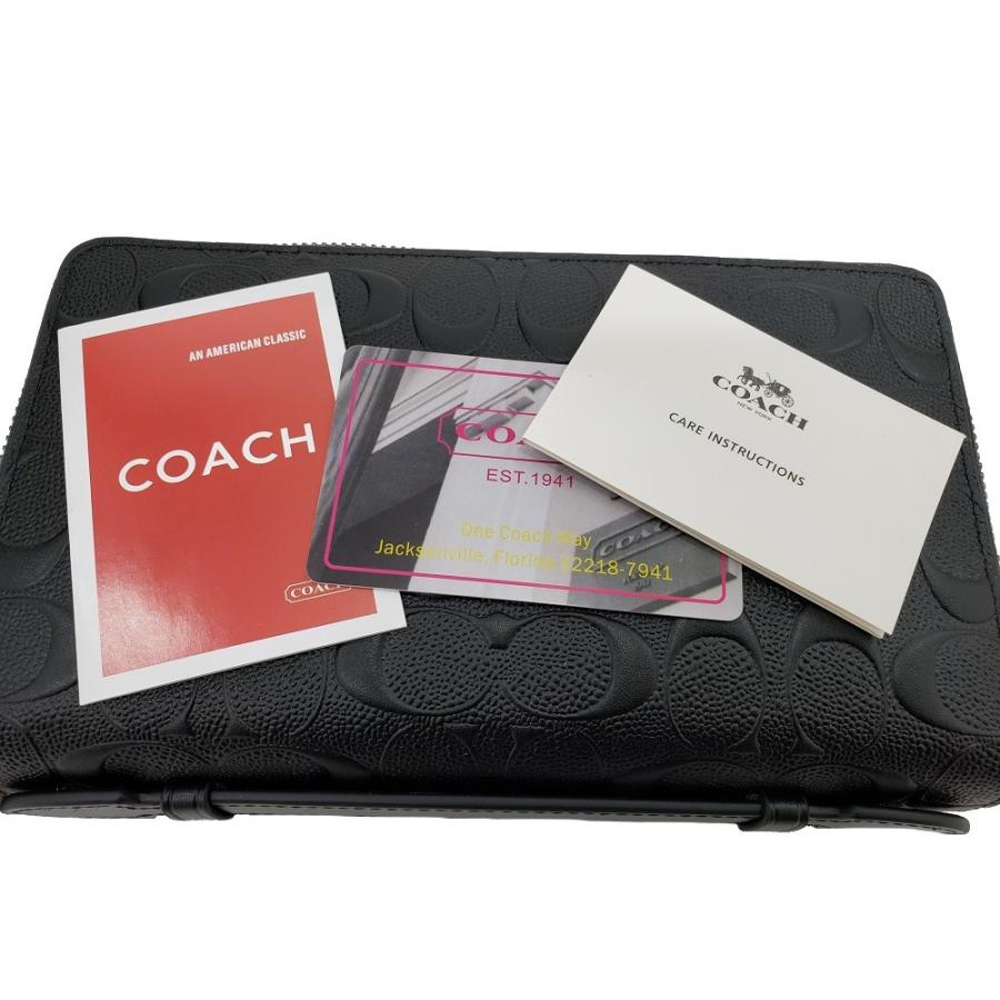 COACH 【新品】 【コーチ】 F93425 シグネチャー ダブル ジップ COACH 【新品】 【コーチ】 F93425 シグネチャー ダブル ジップ