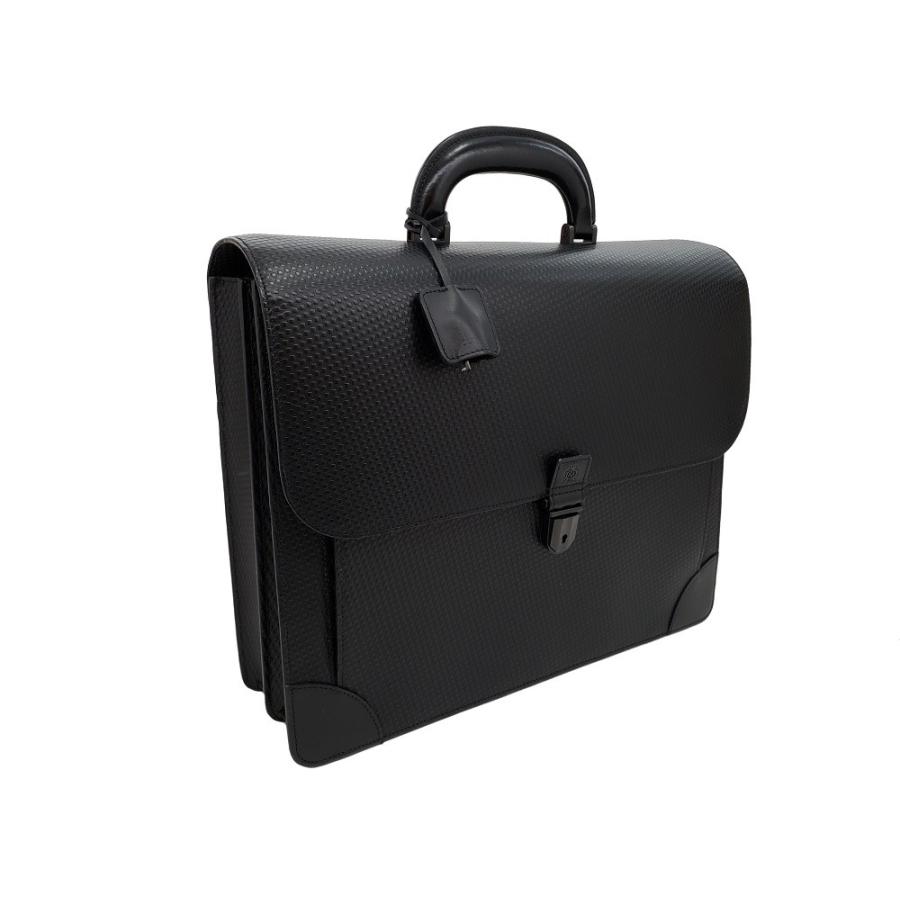 【美品】ダンヒル　ブリーフケース　ビジネスバッグ　マイクロディーエイト　ブラック dunhill（ダンヒル） 【未使用品】 【ダンヒル】 マイクロ D-エイト