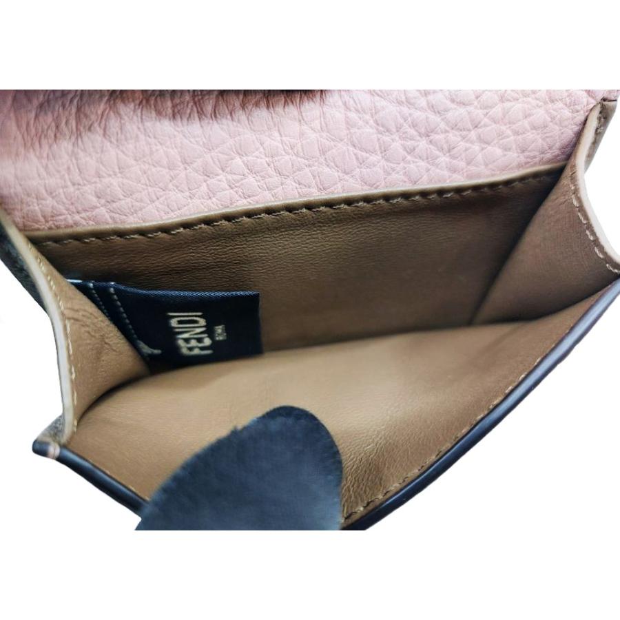 FENDI フェンディ「未使用品」8M0426 ピーカブー コンパクトウォレット 