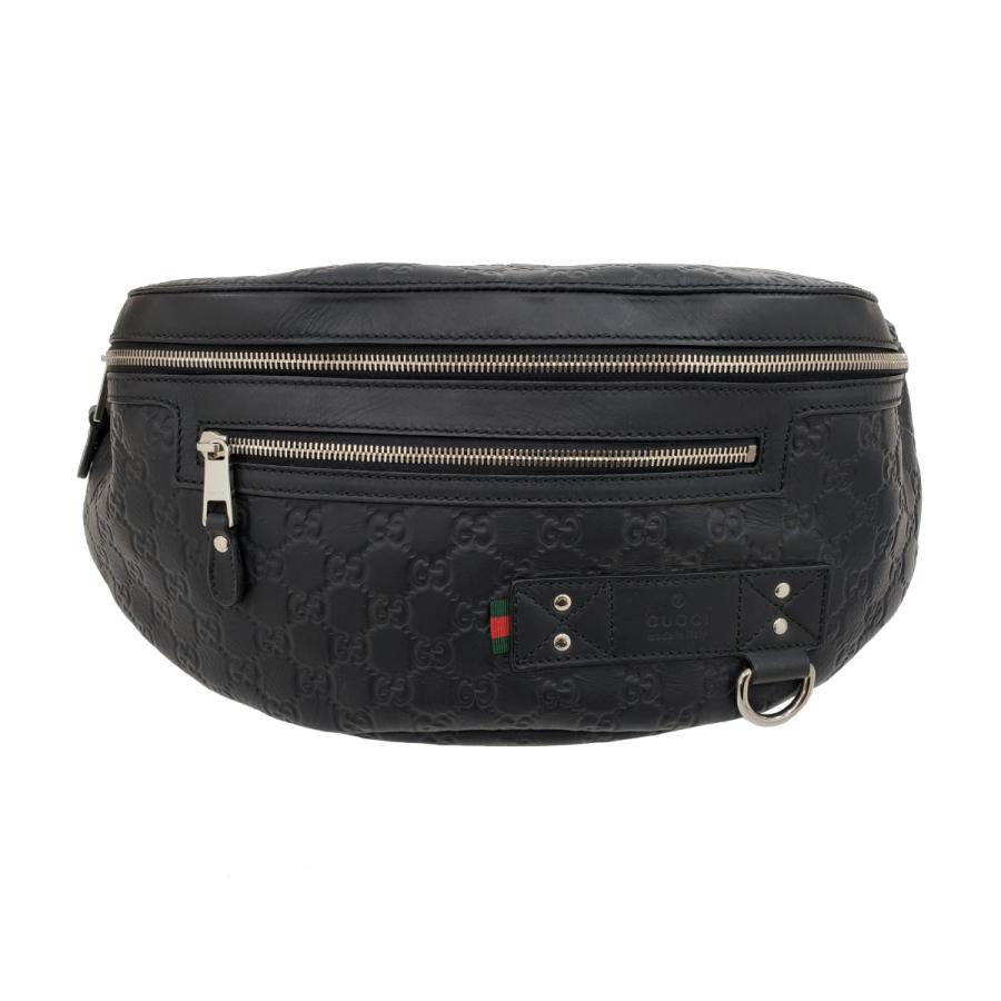 極美品】 GUCCI 【グッチ】 246409 グッチシマ レザー ボディバッグ 