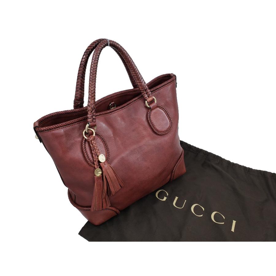 GUCCI 【超美品】 【グッチ】 257023 マラケシュ タッセルチャーム付  