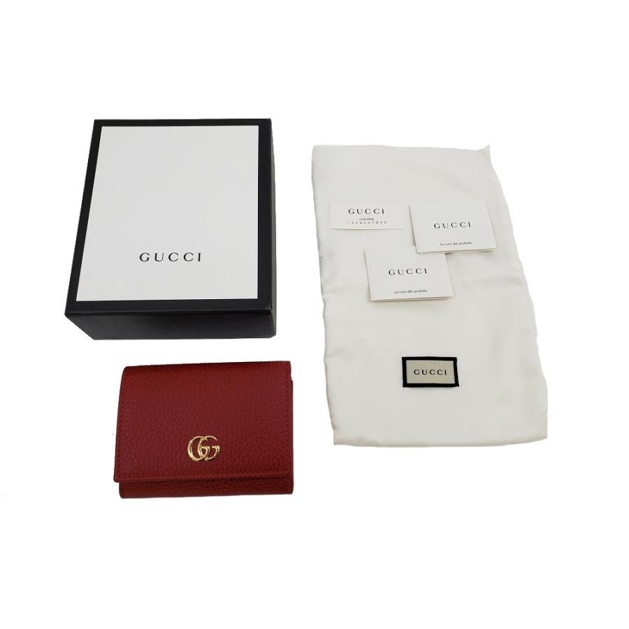 ▽▽GUCCI グッチ 3つ折財布 ミニウォレット プチマーモント 474746 GUCCI（グッチ） 【未使用品】 【グッチ】 474746 プチマーモント
