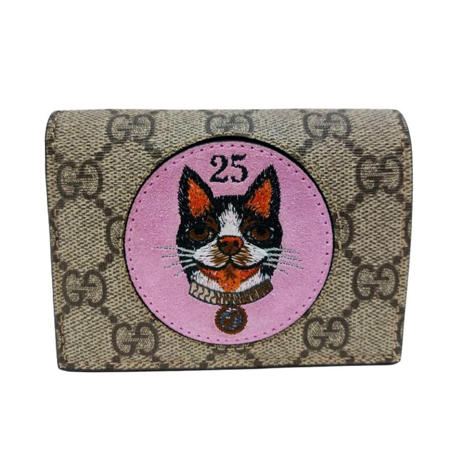 GUCCI グッチ「未使用品」506277 GGスプリーム ボスコ コンパクト  