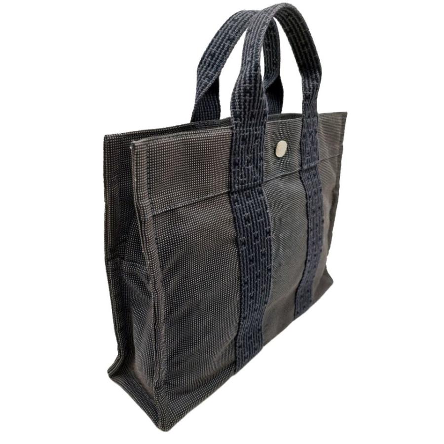 極美品・エルメス エールライン トートPM グレー ハンドバッグ　新型 エールライン HERMES エルメス「未使用品」エールライン PM トート