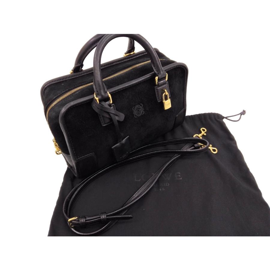 LOEWE 【超美品】 【ロエベ】 アマソナ23 スウェード 2WAYレザー 