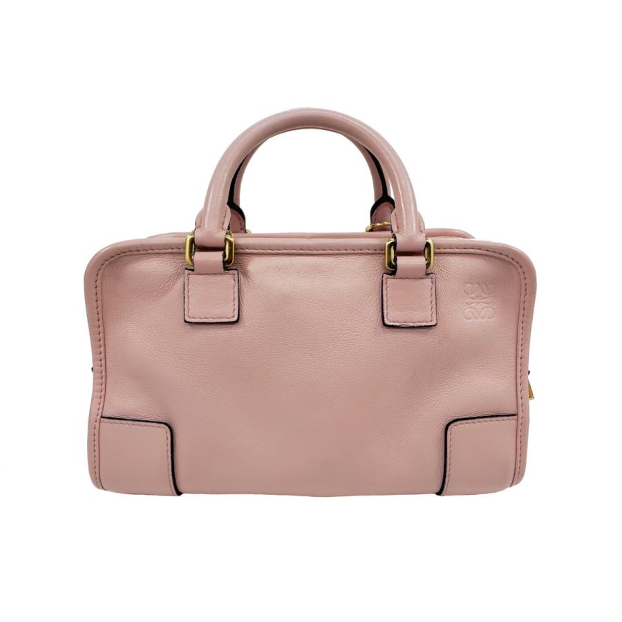 【極美品】LOEWE【ロエベ】アマソナ23 レザー 2WAYハンドバッグ ピンク （1967） :LOEWE-1967:お宝堂 - 通販