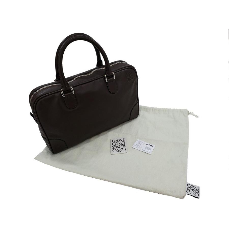 未使用品】 LOEWE 【ロエベ】 レザー ブリーフケース/ビジネスバッグ 