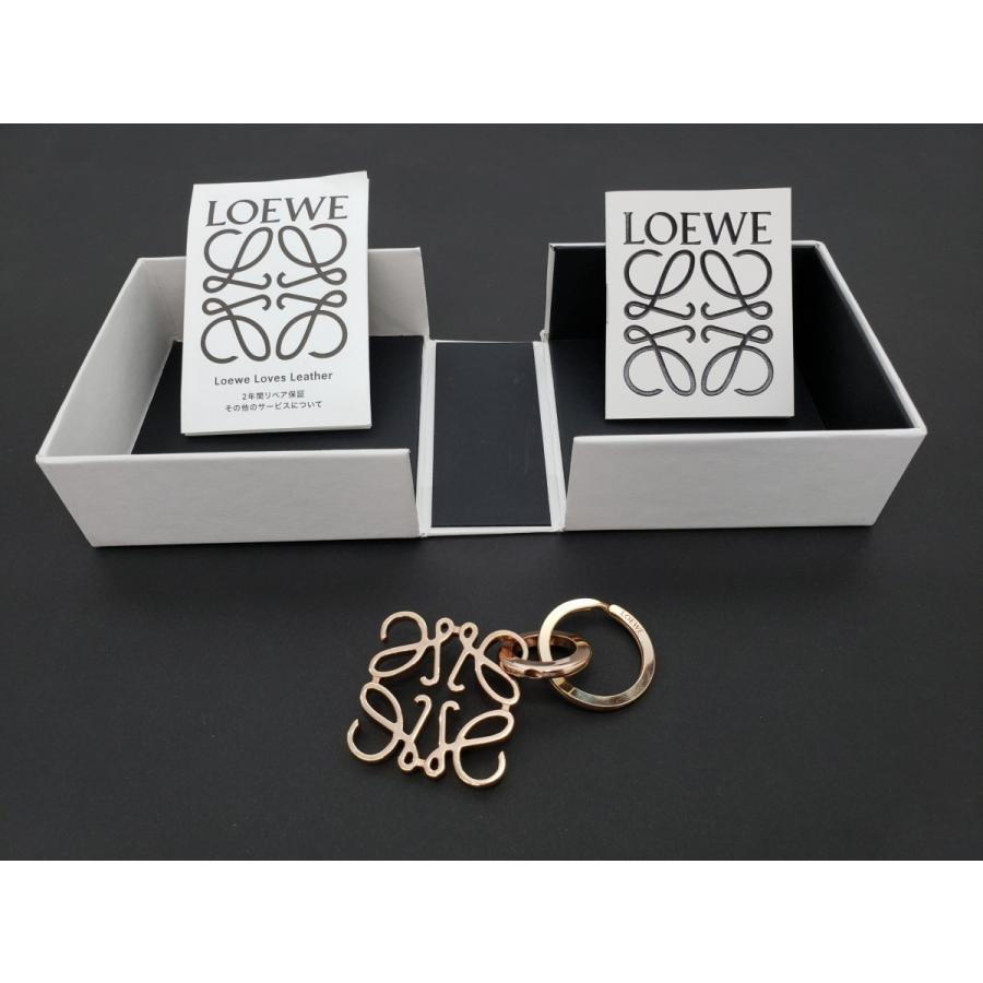 LOEWE 【極美品】 【ロエベ】 アナグラム キーリング/チャーム LOEWE 【極美品】 【ロエベ】 アナグラム キーリング/チャーム