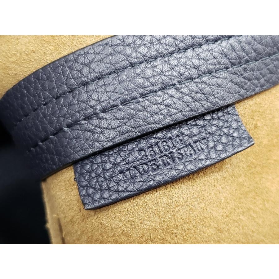 良品 LOEWE ロエベ Tバケット スモール ショルダーバッグ ハンドバッグ 35212KBR83 ネイビー レディース 古着 中古 USED LOEWE（ロエベ） 【極美品】 【ロエベ】 35212KBR83 Tバケット