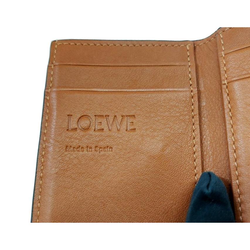 [新品未使用]LOEWE トライフォールド ウォレット LOEWE アナグラムトライフォールド ウォレット