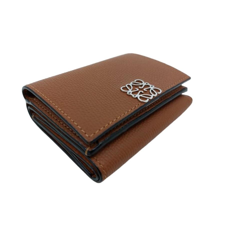 LOEWE ロエベ「未使用品」アナグラム トライフォールドウォレット  