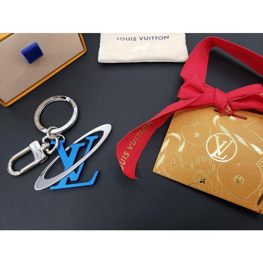 最終値下げ　ルイヴィトン キーホルダー シルバー ロゴ ポルトクレイニシャルLV LOUIS VUITTON 【未使用品】 【ルイ ヴィトン】 MP1858