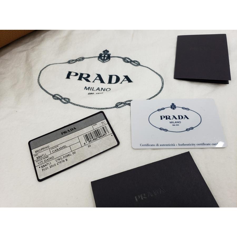 PRADA（プラダ） 【未使用品】 【プラダ】 BR4711 VIT.DAINO レザー