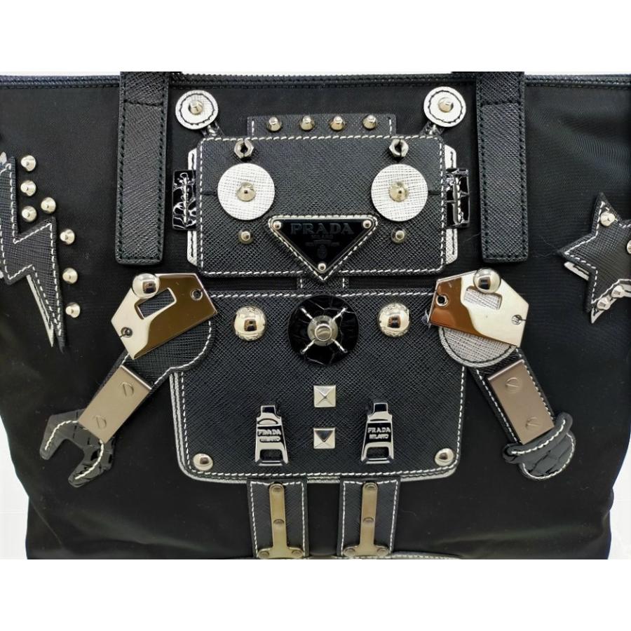 PRADA（プラダ） 【未使用品】 【プラダ】 1BG061 ロボットモチーフ