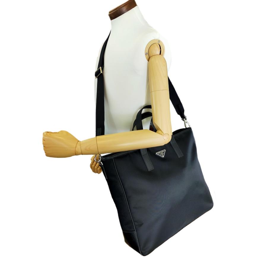 PRADA（プラダ） プラダ「未使用品」2VG064 TESSUTO×サフィアーノ