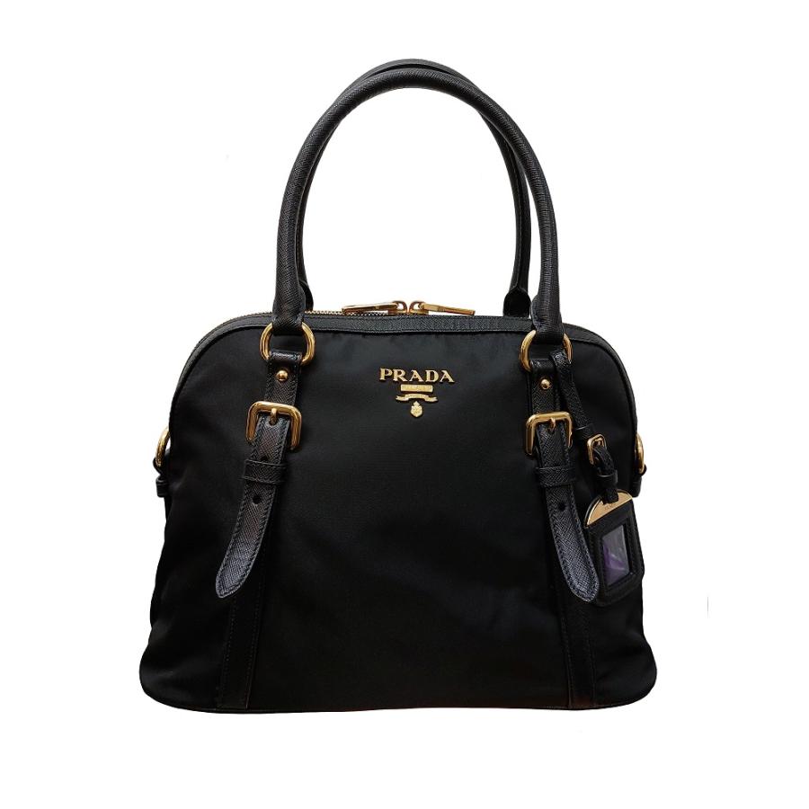 ✨希少✨極美品✨　PRADA　プラダ　ハンドバッグ　フォーマル　レザー　ブラック 極希少】PRADA プラダ ワンショルダー ブラック レザー ハンドバッグ