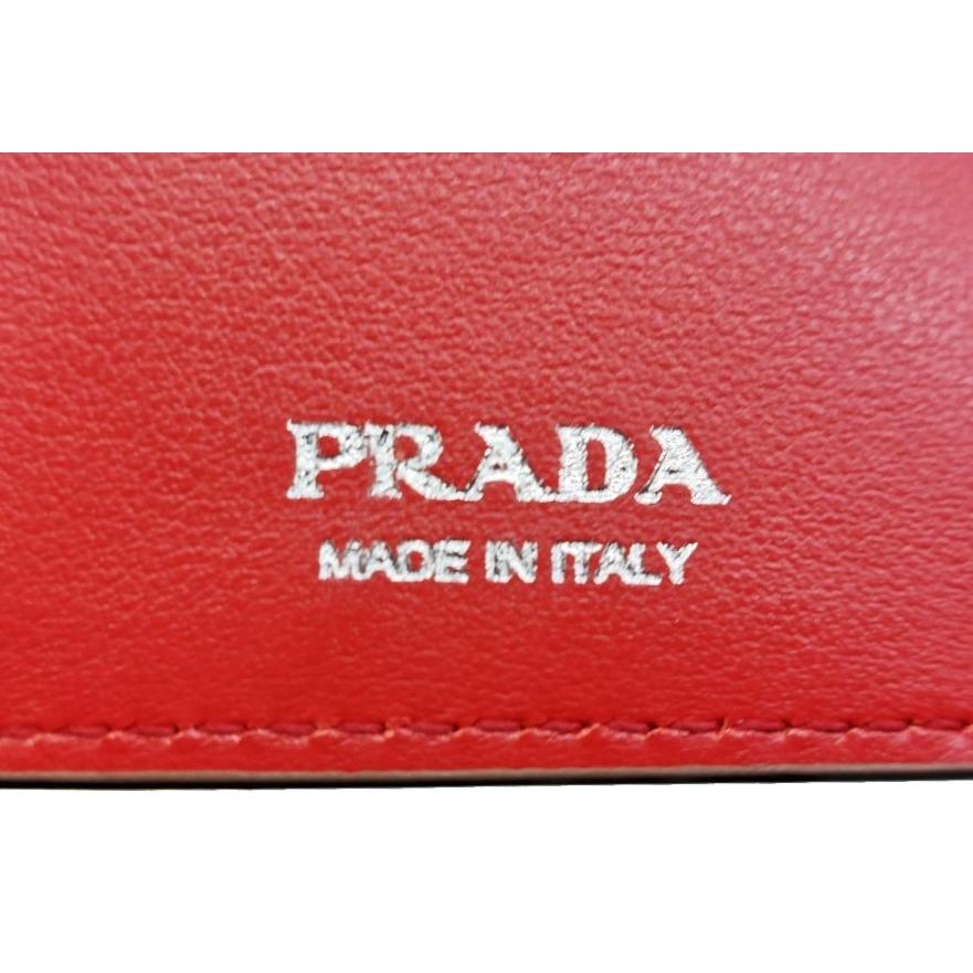 SAFFIANO（PRADA） PRADA プラダ「未使用品」1MH021 サフィアーノ 