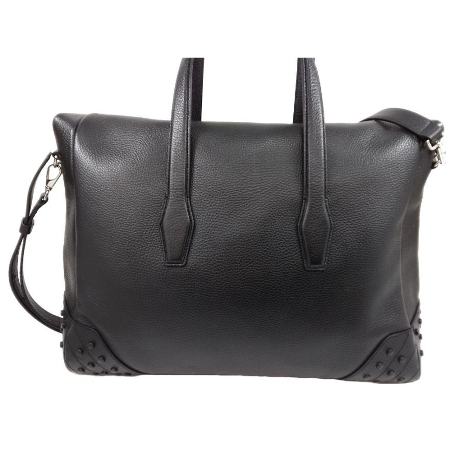 TOD'S 【未使用品】 【トッズ】 メンズ レザー 2WAY トラベルバッグ