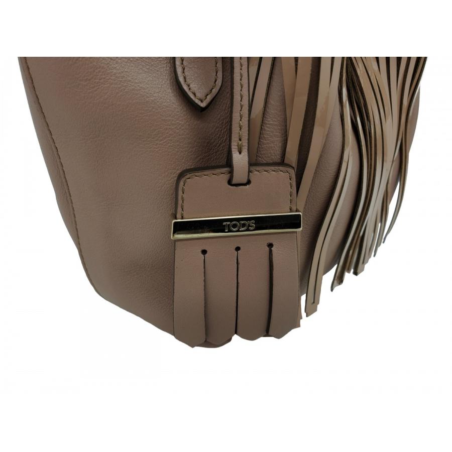 TOD'S 【未使用品】 【トッズ】 フリンジ フラワーバッグ TOD'S 【未使用品】 【トッズ】 フリンジ フラワーバッグ