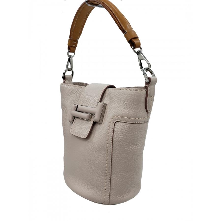 未使用品】 TOD'S 【トッズ】 ダブルT バケットバッグ ミニ 2WAY 未使用品】 TOD'S 【トッズ】 ダブルT バケットバッグ ミニ 2WAY