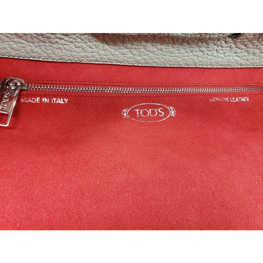 TOD'S 【極美品】 【トッズ】 ウェーブ トートバッグ/SHOPPING TOD'S 【極美品】 【トッズ】 ウェーブ トートバッグ/SHOPPING