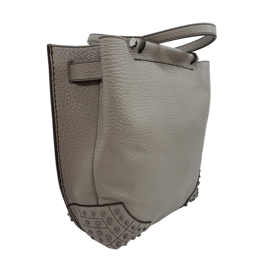 TOD'S 【極美品】 【トッズ】 ウェーブ トートバッグ/SHOPPING TOD'S 【極美品】 【トッズ】 ウェーブ トートバッグ/SHOPPING