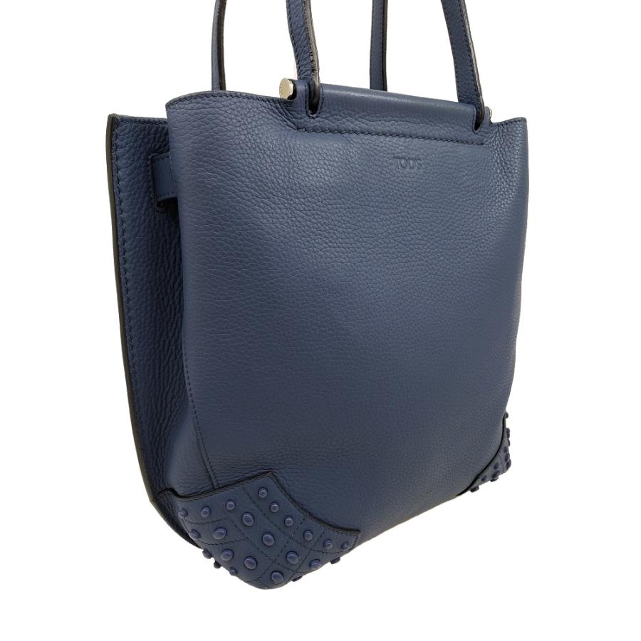 TOD'S 【未使用品】 【トッズ】 ウェーブ トートバッグ/SHOPPING TOD'S 【未使用品】 【トッズ】 ウェーブ トートバッグ/SHOPPING
