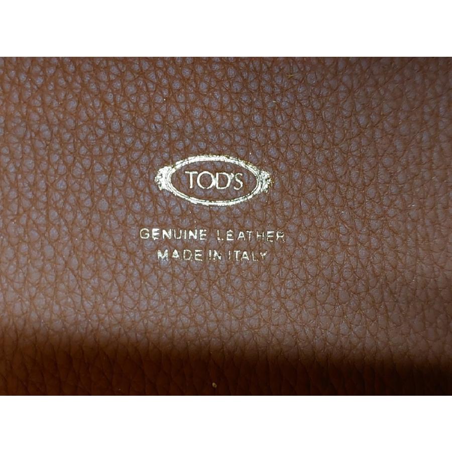 TOD'S トッズ「未使用品」Tリング レザー ショッピングトート TOD'S トッズ「未使用品」Tリング レザー ショッピングトート