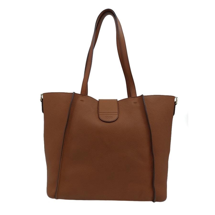 TOD'S トッズ「未使用品」Tリング レザー ショッピングトート TOD'S トッズ「未使用品」Tリング レザー ショッピングトート